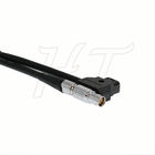 Cable de transmisión épico ROJO flexible del D-golpecito del cable de la cámara del escarlata a Pin femenino 1B 6 de Lemo