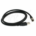 12V USB al cable de transmisión de 4 Pin Hirose para los dispositivos del sonido del enfoque F4 F8 688 663 Pix240