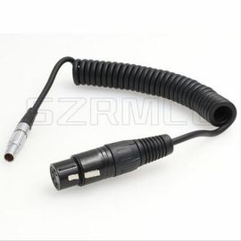 varón del Pin 0B 2 al cable de transmisión femenino del monitor del Pin de XLR 4
