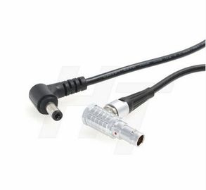 Cable de transmisión del enchufe del barril de DC compatible con Lemo
